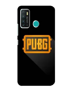 Чехол для Infinix Hot 9 / Hot 9 Pro с картинкой «PUBG — рамка лого»