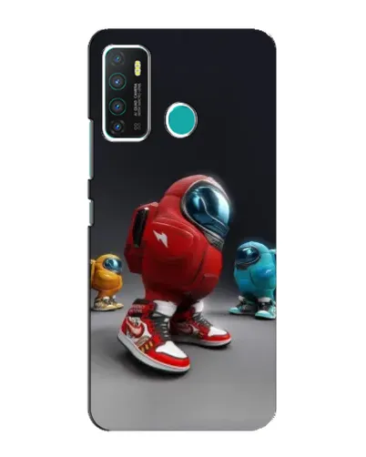 Чохол для Infinix Hot 9 / Hot 9 Pro з картинкою «Among Us — 3D стиль»