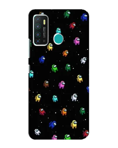 Чохол для Infinix Hot 9 / Hot 9 Pro з картинкою «Екіпаж Among Us»