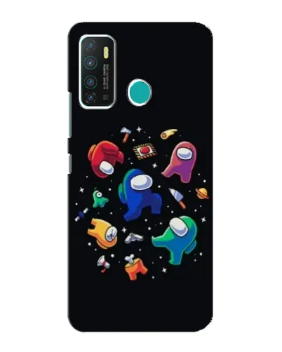 Чохол для Infinix Hot 9 / Hot 9 Pro з картинкою «Among Us космос»