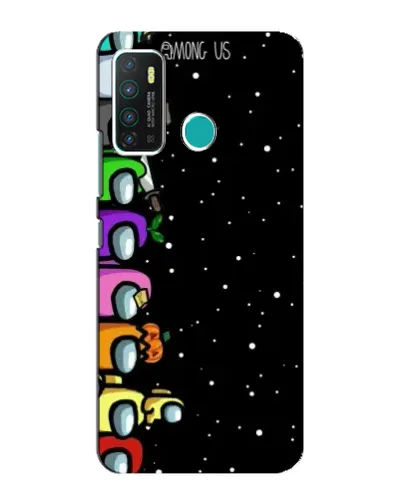 Чохол для Infinix Hot 9 / Hot 9 Pro з картинкою «Команда Among Us»
