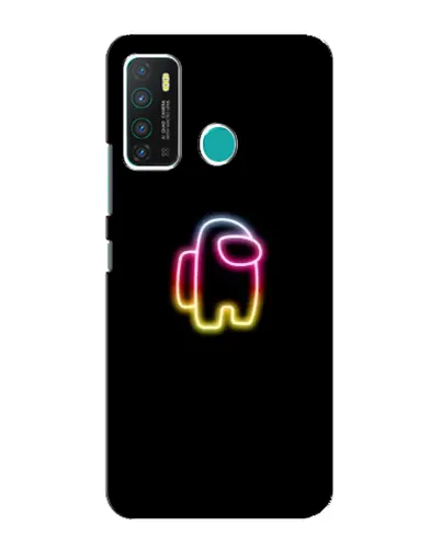 Чохол для Infinix Hot 9 / Hot 9 Pro з картинкою «Among Us градієнт»
