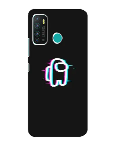 Чохол для Infinix Hot 9 / Hot 9 Pro з картинкою «Among Us неон»