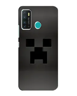 Чохол для Infinix Hot 9 / Hot 9 Pro з картинкою «Чорний кріпер градієнт»
