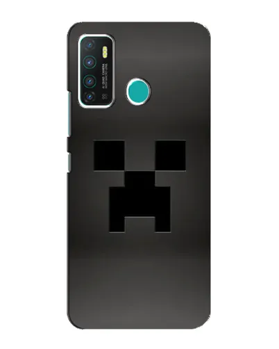 Чохол для Infinix Hot 9 / Hot 9 Pro з картинкою «Чорний кріпер градієнт»