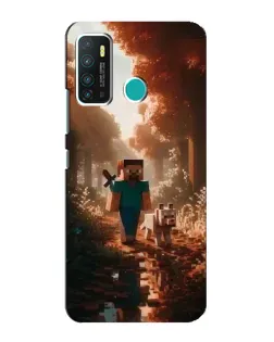 Чохол для Infinix Hot 9 / Hot 9 Pro з картинкою «Стів у лісі»