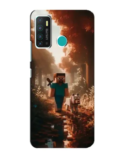 Чохол для Infinix Hot 9 / Hot 9 Pro з картинкою «Стів у лісі»