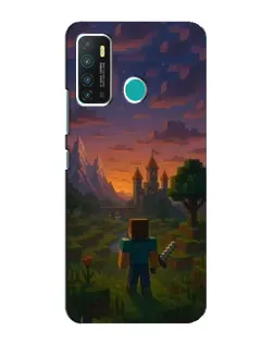 Чохол для Infinix Hot 9 / Hot 9 Pro з картинкою «Стів біля вежі»