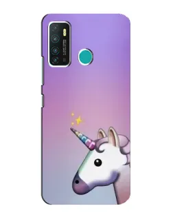 Чехол для Infinix Hot 9 / Hot 9 Pro с картинкой «Единорог градиент»