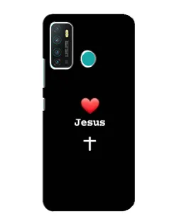 Чехол для Infinix Hot 9 / Hot 9 Pro с картинкой «Сердце - Jesus» Чехол для Infinix Hot 9 / Hot 9 Pro с картинкой «Сердце - Jesus»