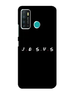 Чехол для Infinix Hot 9 / Hot 9 Pro с картинкой «Точки веры J.E.S.U.S.»