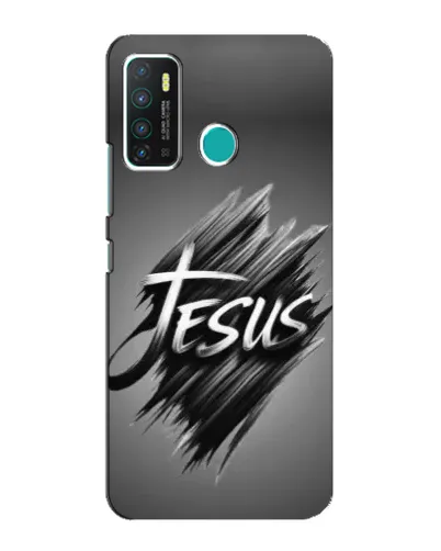 Чехол для Infinix Hot 9 / Hot 9 Pro с картинкой «Надпись Jesus Graffiti» Чехол для Infinix Hot 9 / Hot 9 Pro с картинкой «Надпись Jesus Graffiti»