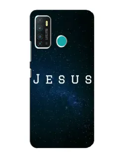 Чехол для Infinix Hot 9 / Hot 9 Pro с картинкой «Звездное небо Jesus»