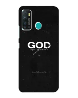 Чехол для Infinix Hot 9 / Hot 9 Pro с картинкой «GOD — Бог над всем»