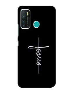 Чехол для Infinix Hot 9 / Hot 9 Pro с картинкой «Тонкая линия веры»