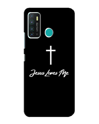 Чехол для Infinix Hot 9 / Hot 9 Pro с картинкой «Иисус любит тебя» Чехол для Infinix Hot 9 / Hot 9 Pro с картинкой «Иисус любит тебя»
