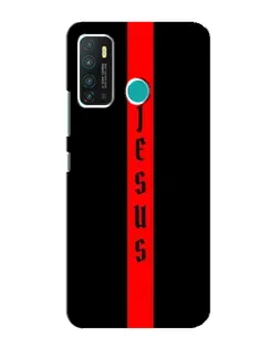 Чехол для Infinix Hot 9 / Hot 9 Pro с картинкой «Красная линия веры»