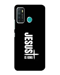 Чехол для Infinix Hot 9 / Hot 9 Pro с картинкой «Вертикаль веры Jesus»