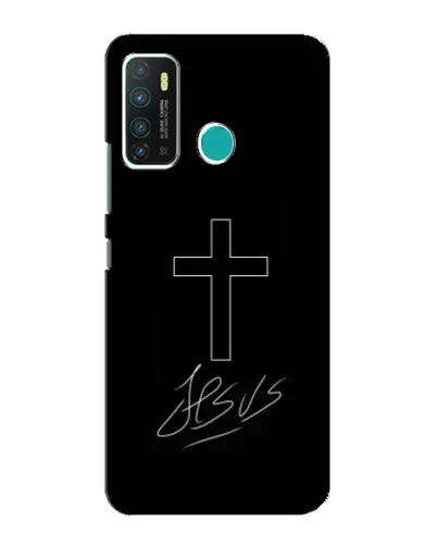 Чохол для Infinix Hot 9 / Hot 9 Pro з картинкою «Графічний хрест Jesus» Чохол для Infinix Hot 9 / Hot 9 Pro з картинкою «Графічний хрест Jesus»