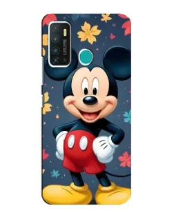 Чехол для Infinix Hot 9 / Hot 9 Pro с картинкой «Осенний Mickey Mouse»