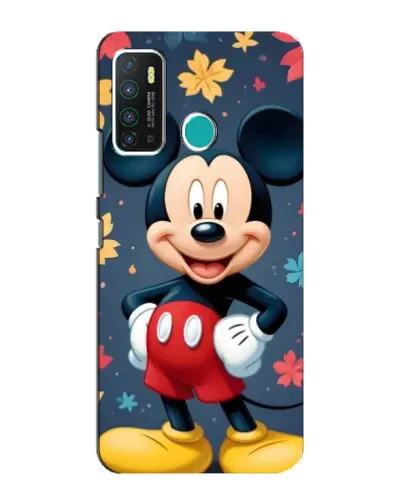 Чехол для Infinix Hot 9 / Hot 9 Pro с картинкой «Осенний Mickey Mouse»