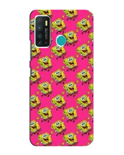 Чохол для Infinix Hot 9 / Hot 9 Pro з картинкою «Рожевий паттерн»