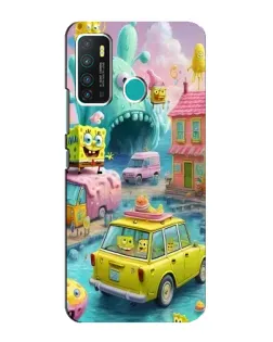 Чохол для Infinix Hot 9 / Hot 9 Pro з картинкою «Монстр-трак пригоди»