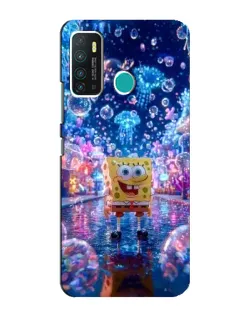 Чохол для Infinix Hot 9 / Hot 9 Pro з картинкою «Неоновий океан»