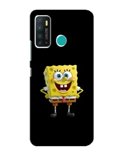 Чохол для Infinix Hot 9 / Hot 9 Pro з картинкою «Класичний Губка Боб»