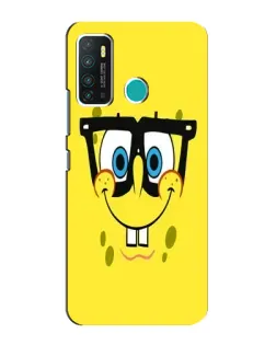 Чехол для Infinix Hot 9 / Hot 9 Pro с картинкой «Минималистичный Спанч Боб» Чехол для Infinix Hot 9 / Hot 9 Pro с картинкой «Минималистичный Спанч Боб»