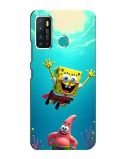 Чехол для Infinix Hot 9 / Hot 9 Pro с картинкой «Спанч Боб под водой» Чехол для Infinix Hot 9 / Hot 9 Pro с картинкой «Спанч Боб под водой»