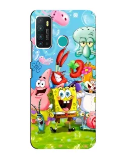 Чехол для Infinix Hot 9 / Hot 9 Pro с картинкой «Губка Боб и друзья» Чехол для Infinix Hot 9 / Hot 9 Pro с картинкой «Губка Боб и друзья»