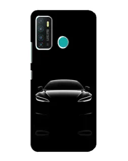 Чехол для Infinix Hot 9 / Hot 9 Pro с картинкой «Силуэт Tesla Night» Чехол для Infinix Hot 9 / Hot 9 Pro с картинкой «Силуэт Tesla Night»