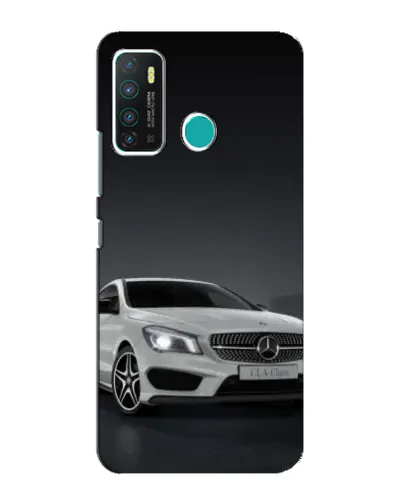 Чехол для Infinix Hot 9 / Hot 9 Pro с картинкой «Mercedes AMG GT Silver»