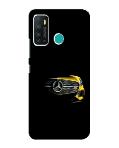 Чехол для Infinix Hot 9 / Hot 9 Pro с картинкой «Mercedes — ретро стиль»
