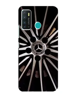 Чехол для Infinix Hot 9 / Hot 9 Pro с картинкой «Диск Mercedes»