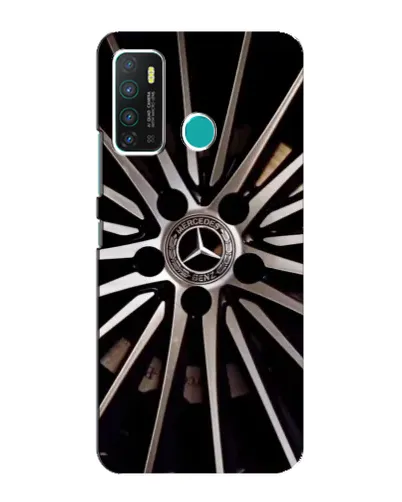 Чехол для Infinix Hot 9 / Hot 9 Pro с картинкой «Диск Mercedes»