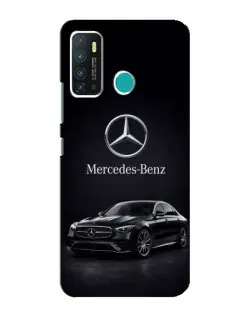 Чехол для Infinix Hot 9 / Hot 9 Pro с картинкой «Mercedes — решетка радиатора»