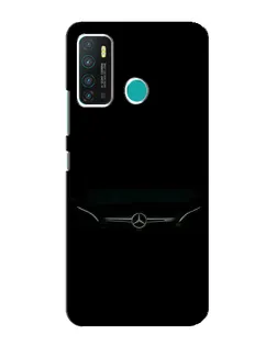 Чехол для Infinix Hot 9 / Hot 9 Pro с картинкой «Mercedes Stealth Look»