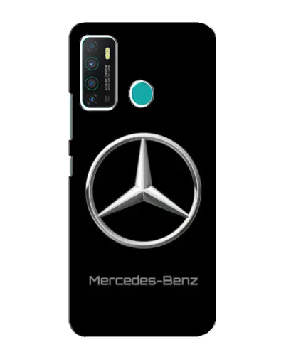 Чехол для Infinix Hot 9 / Hot 9 Pro с картинкой «Mercedes Silver Logo»