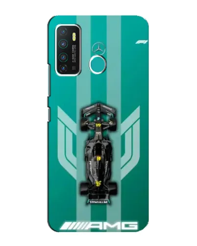 Чехол для Infinix Hot 9 / Hot 9 Pro с картинкой «Mercedes AMG Petronas»