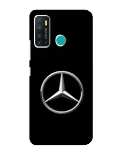 Чехол для Infinix Hot 9 / Hot 9 Pro с картинкой «Mercedes классический лого»