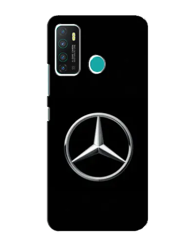 Чехол для Infinix Hot 9 / Hot 9 Pro с картинкой «Mercedes классический лого»