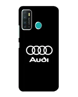 Чехол для Infinix Hot 9 / Hot 9 Pro с картинкой «Классическое лого Audi» Чехол для Infinix Hot 9 / Hot 9 Pro с картинкой «Классическое лого Audi»