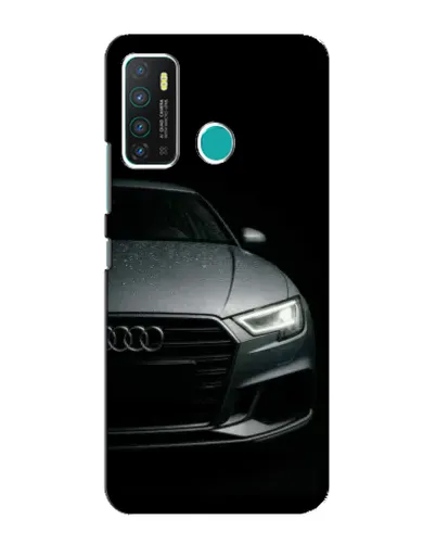 Чехол для Infinix Hot 9 / Hot 9 Pro с картинкой «Audi — детализация кузова»