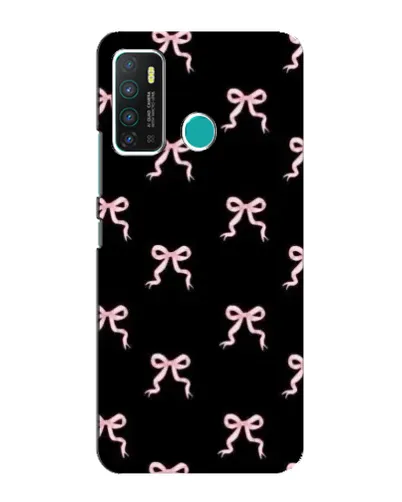 Чехол для Infinix Hot 9 / Hot 9 Pro с картинкой «Бант-цветок»