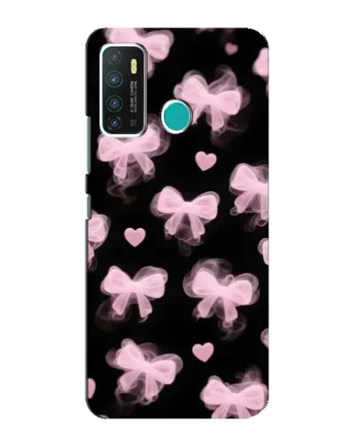 Чехол для Infinix Hot 9 / Hot 9 Pro с картинкой «Геометрия банта»