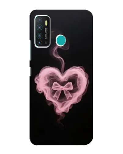 Чехол для Infinix Hot 9 / Hot 9 Pro с картинкой «Дымчатое сердце»