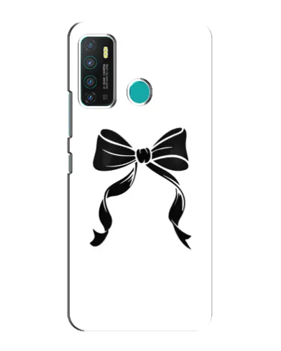 Чехол для Infinix Hot 9 / Hot 9 Pro с картинкой «Классический бант»