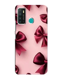 Чехол для Infinix Hot 9 / Hot 9 Pro с картинкой «Бордовый атлас»